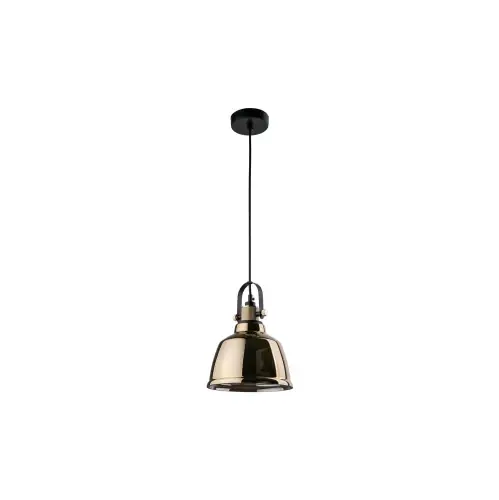 Popularny Lampa sufitowa Wisząca 1x60W Złota NOWODVORSKI