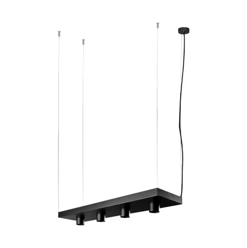 Ograniczona ilość Lampa sufitowa Wisząca 4x35W Czarna NOWODVORSKI
