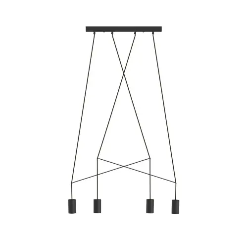 Wybór klientów Lampa sufitowa Wisząca 35W Czarna NOWODVORSKI