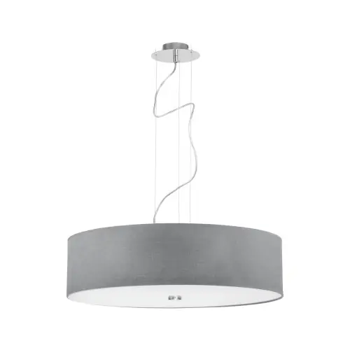 Cena promocyjna Lampa sufitowa Wisząca 3x60W Szara NOWODVORSKI