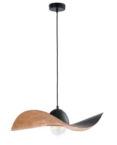 Zniżka Kapello M czarny/miedź 55cm lampa wisząca stal lakierowana / painted steel