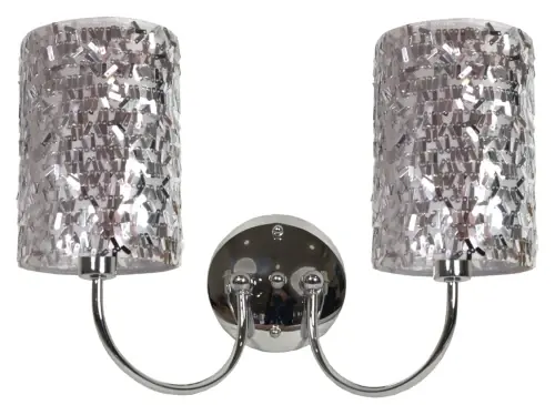 Zamów teraz Kinkiet Candellux Deimos 2x40W E14 czarny + chromowy