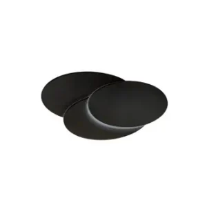 Kinkiet CLOVER OVAL black (AZ2997) - AZZARDO Popularny