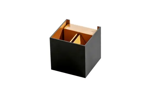 Kinkiet LETICIA black/gold (AZ2814 ) - AZZARDO Dostępne od ręki