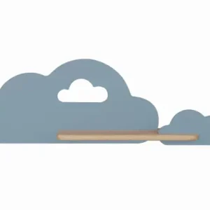 Obniżka ceny Lampa Cloud Kinkiet Ścienny 5W LED Iq Kids Niebieski