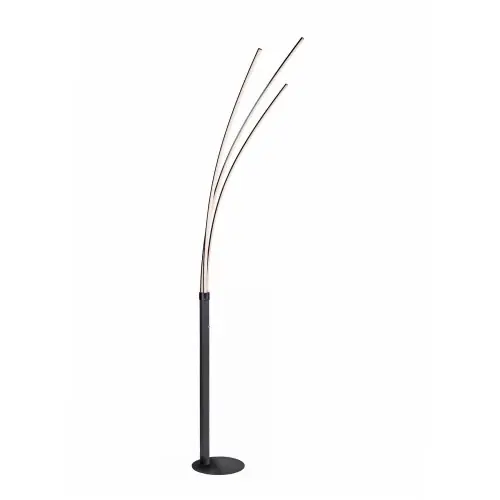 LAMPA PODŁOGOWA MAJA 3 - PUNKTOWA CZARNY LEUCHTENDIREKT 15383-18 Oferta czasowa