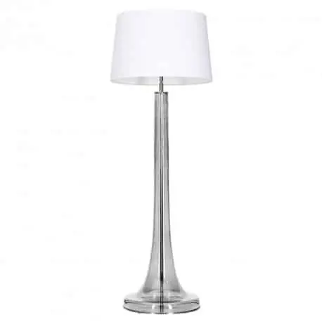 Lampa podłogowa ZURICH TRANSPARENT BLACK 4Concepts L213282259 Wyjątkowa oferta