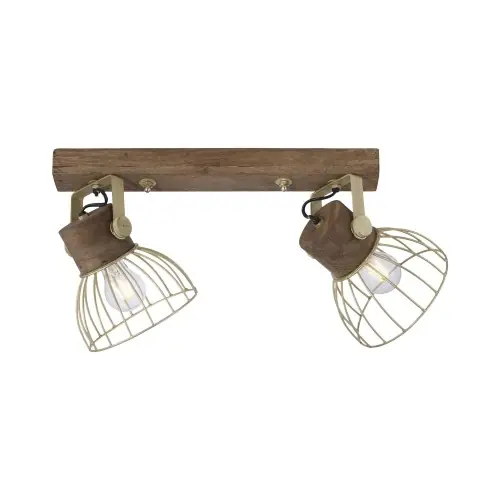 LAMPA SUFITOWA ALAMI 2 - MOSIĄDZ MATOWY LEUCHTENDIREKT 11487-60 Zamów dziś