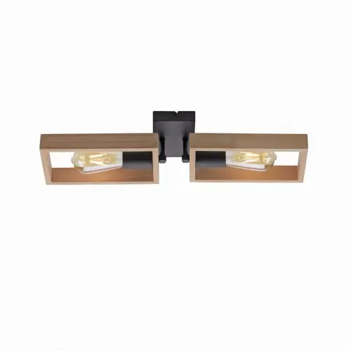 LAMPA SUFITOWA FRANKY 2 CZARNY LEUCHTENDIREKT 15657-18 Dodaj do koszyka