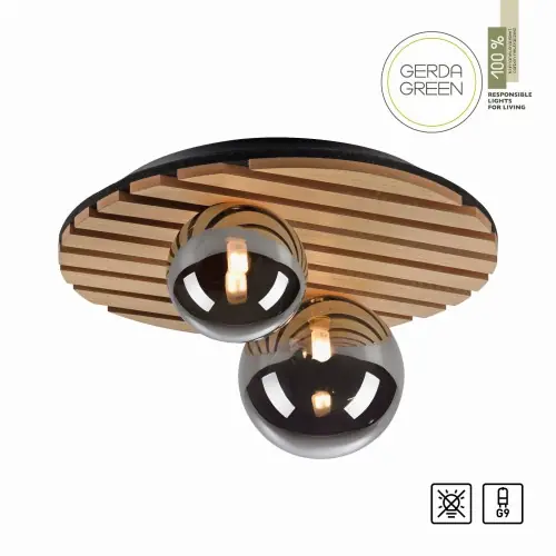 LAMPA SUFITOWA GREEN STIKA JUST LIGHT 15208-79 Tylko do końca tygodnia
