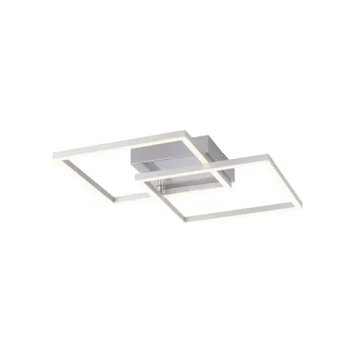 LAMPA SUFITOWA IVEN 2 PUNKTOWA SREBRNY LEUCHTENDIREKT 14002-55 Ograniczona ilość