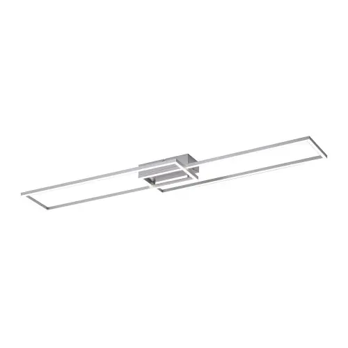 Bezpieczna płatność LAMPA SUFITOWA IVEN 2 PUNKTOWA SREBRNY LEUCHTENDIREKT 14019-55