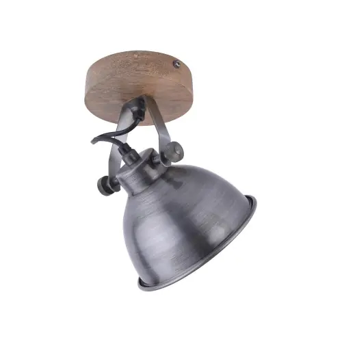 Bestseller LAMPA SUFITOWA SAMIA 1 PUNKTOWA STALOWY LEUCHTENDIREKT 11981-77