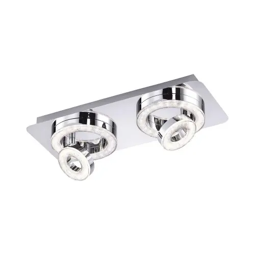 LAMPA SUFITOWA TIM 4 PUNKTOWA CHROM LEUCHTENDIREKT 14521-17 Promocja