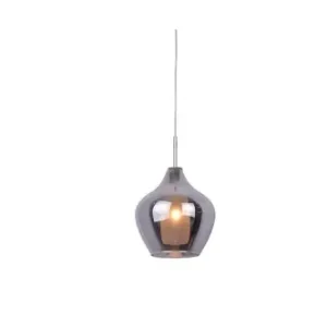 Taniej LAMPA WISZĄCA AMBER MILANO 1 CLEAR AZZARDO AZ3074