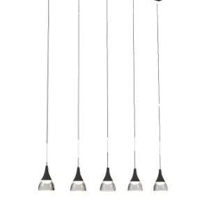 Lampa wisząca DALMATIA 5 czarna (AZ2910) - Azzardo Ekspresowa dostawa