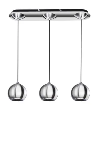 Lampa wisząca Gulia 3 - chrom (AZ0637) - Azzardo - żyrandol Promocja