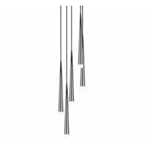 Wysoka jakość Lampa wisząca STYLO 3 czarny (MD 1220B-3 BLACK Azzardo) - żyrandol