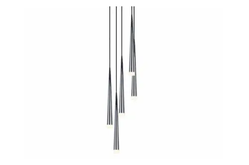 Wysoka jakość Lampa wisząca STYLO 3 czarny (MD 1220B-3 BLACK Azzardo) - żyrandol