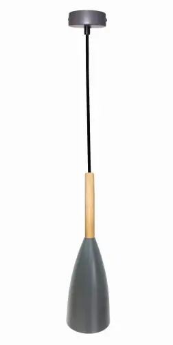 Sprawdź teraz Lampa Wisząca Trosa 1 Candellux Szary