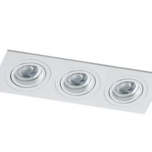 Sprawdź teraz Lampa wpuszczana CARO 3 SQUARE white (AZ2439 SN-6813S-WH) - AZZARDO