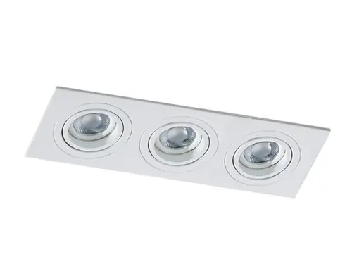 Sprawdź teraz Lampa wpuszczana CARO 3 SQUARE white (AZ2439 SN-6813S-WH) - AZZARDO
