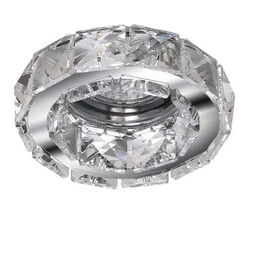 Lampa wpuszczana ESTER 1 chrome (AZ1449 DM1000-1-CH) - AZZARDO Dostępne od ręki