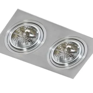Ostatnia szansa Lampa wpuszczana SIRO 1 aluminium (AZ0767 GM2101-ALU) - AZZARDO