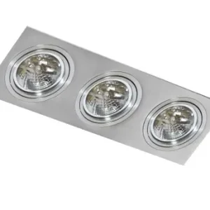 Lampa wpuszczana SIRO 2 aluminium (AZ0770 GM2200-ALU) - AZZARDO Ostatnie sztuki