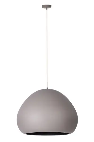Premium Lava taupe/czarny kompozyt mineralny, stal lakierowana Sigma lighting