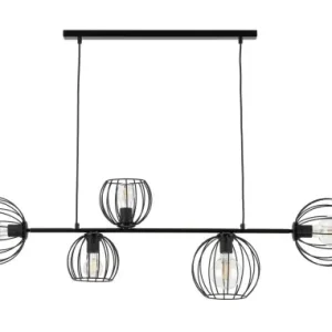 MADAM 5 czarny lampa wisząca stal lakierowana Sigma lighting Hit sprzedaży