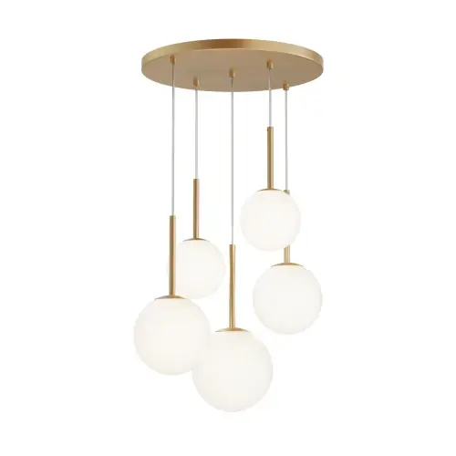 Popularny Maytoni Modern Basic form Oprawa wisząca MOD321PL-05G1 Gold