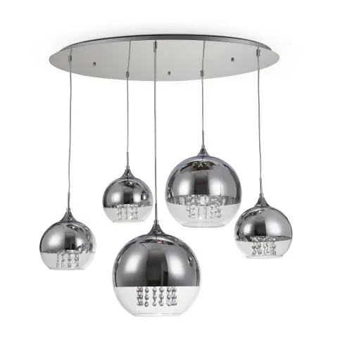 Dodaj do koszyka Maytoni Modern Fermi Lampa wisząca P140-PL-170-5-N Nickel