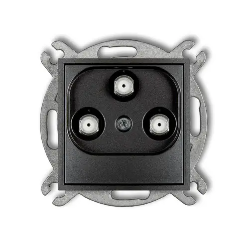 Oferta Mechanizm gniazda multimedialnego 3F DATA (Vectra) Karlik ICON grafitowy 11IGMV