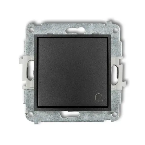 Hit sprzedaży Mechanizm łącznika zwierny dzwonek Karlik ICON grafitowy 11IWP-4