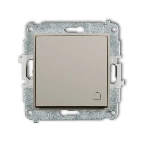 Mechanizm łącznika zwierny dzwonek Karlik ICON taupe 60IWP-4 Oferta czasowa