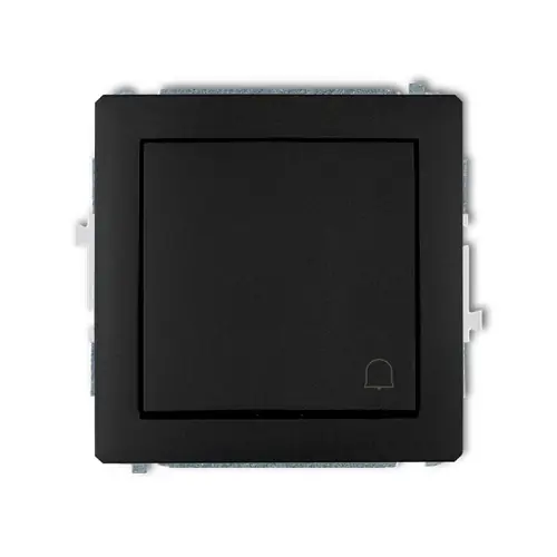 Mechanizm łącznika zwierny dzwonek Karlik DECO czarny mat 12DWP-4 Oferta limitowana