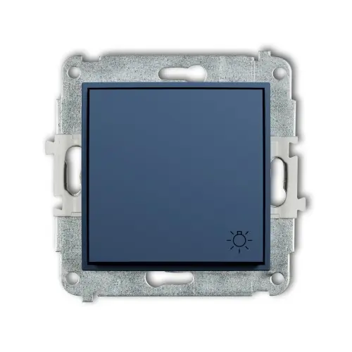 Mechanizm łącznika zwierny światło Karlik ICON navy blue 64IWP-5 Szybka dostawa