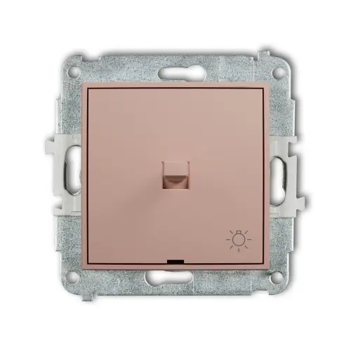 Szybka dostawa Mechanizm łącznika zwierny światło w stylu amerykańskim Karlik ICON łososiowy 62IWPUS-5