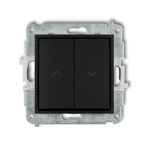 Mechanizm łącznika żaluzjowego z podtrzymaniem Karlik ICON czarny mat 12IWP-88 Cena promocyjna