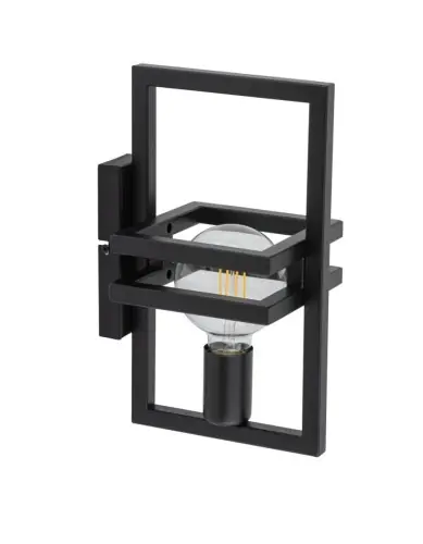 Bestseller MERCI kinkiet czarny stal lakierowana Sigma lighting