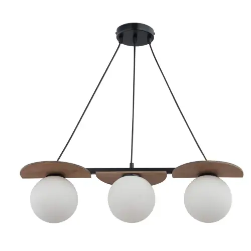 Wyjątkowa oferta MIRROR 3 lampa wisząca stal lakierowana / sklejka painted steel