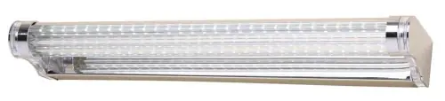 Ostatnie sztuki MODERNO Lampa Kinkiet 7W LED 40 Cm Stal Nierdzewna Polerowana/akryl