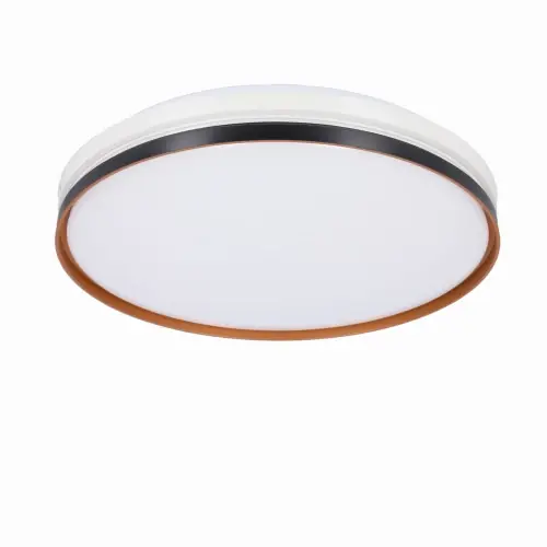 MONTANA Lampa Sufitowa Plafon Czarny+biały+złoty 24W LED 40 Cm Klosz Biały Ograniczona ilość