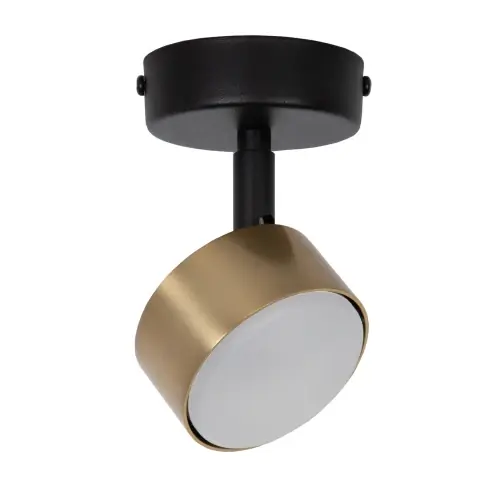 NEMO 1 S plafon czarny/złoty szczotkowany Sigma lighting Obniżka ceny