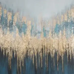 Hit sprzedaży Obraz ręcznie malowany na płótnie 445 80x100cm Granatowy
