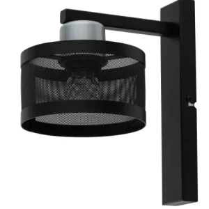 Premium OFF KINKIET CZARNY srebrny stal lakierowana Sigma lighting