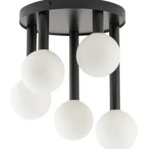 Perla 5 plafon czarny stal lakierowana Sigma lighting Szybka dostawa