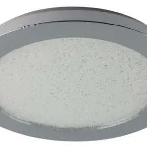 Obniżka ceny PIXEL Lampa Sufitowa Plafon 22,5 12W LED Ip44 Chrom+granila 3000k