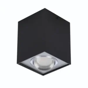 Oferta limitowana Plafon ELOY 1 black/aluminium (AZ0930 GM4106-BK-ALU) - AZZARDO